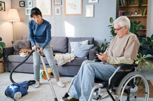 NDIS House Cleaning Services Campbellfield – reliable house cleaning support allowing NDIS participant to relax at home